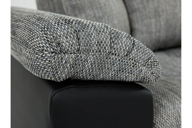 Camior Divansovesofa 4-seter Venstre Kunstlær - Beige/Brun - Møbler - Sofaer - Skinnsofaer