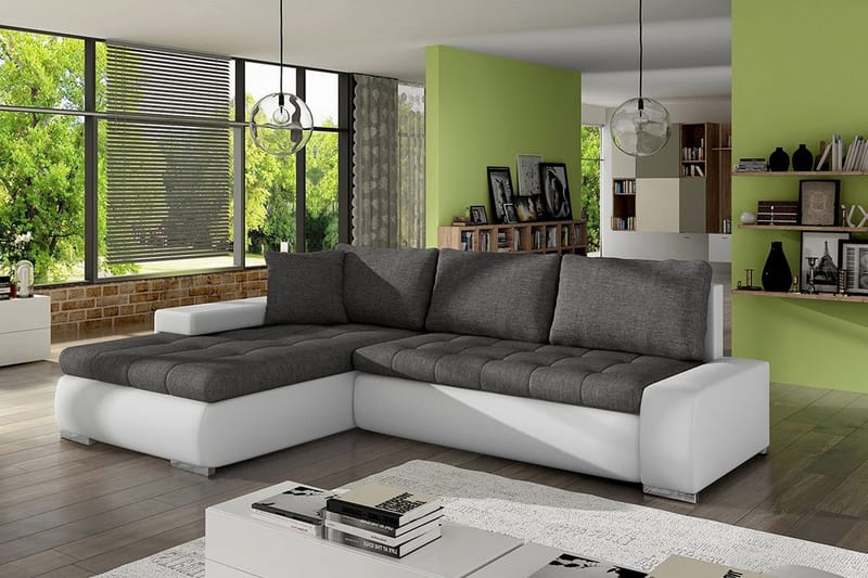 Cerys Divansovesofa 265x185x85 cm - Møbler - Sofaer - Skinnsofaer