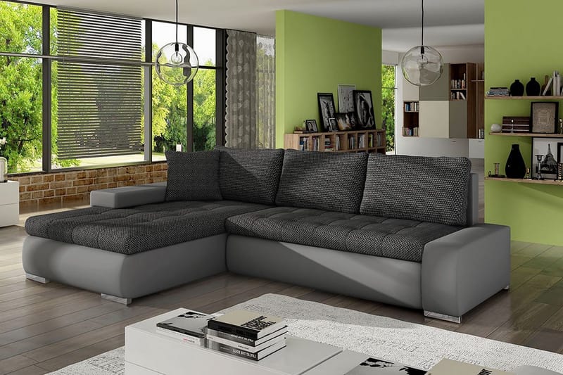 Cerys Divansovesofa 265x185x85 cm - Møbler - Sofaer - Skinnsofaer
