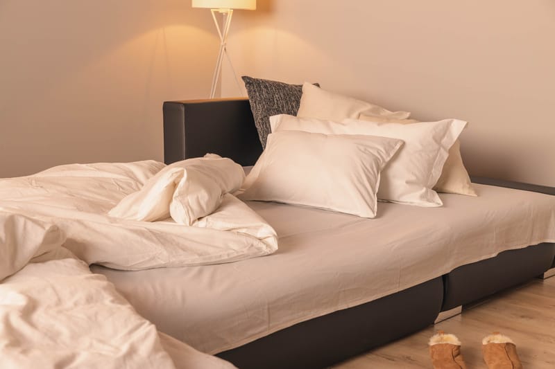 Cillo U-sovesofa Vendbar Kunstlær - Svart/Mørkegrå - Møbler - Sofaer - Skinnsofaer