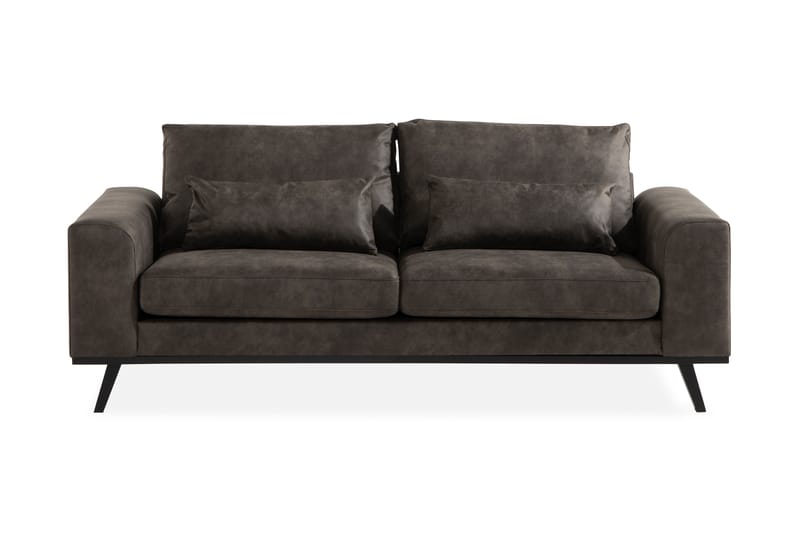 Copenhagen 2-seter Sofa - Mørkegrå - Skinnsofaer - 2 seter sofa