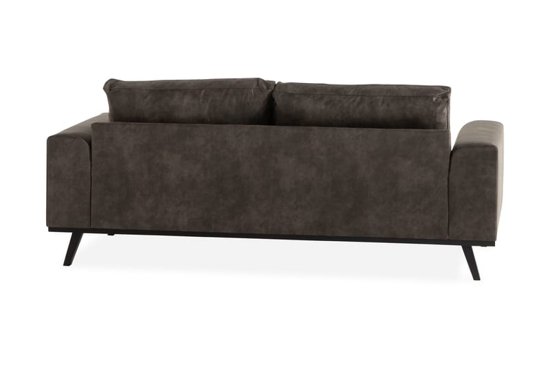 Copenhagen 2-seters Sofa i Kunstlær - Mørk grå - Møbler - Sofaer - Skinnsofaer