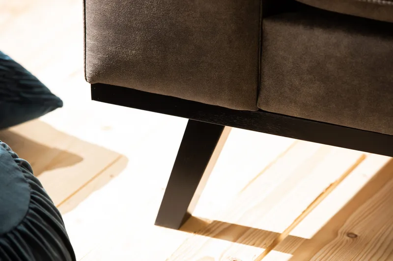 Copenhagen 2-seters Sofa i Kunstlær - Mørk grå - Møbler - Sofaer - Skinnsofaer