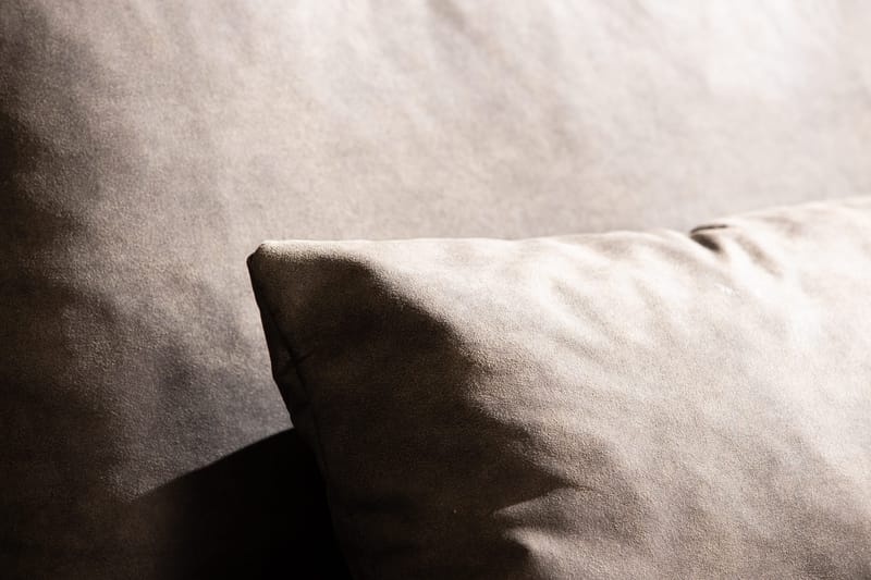 Copenhagen 4-seters Høyrevendt L-formet Divansofa i Kunstlær - Mørk grå - Møbler - Sofaer - Skinnsofaer