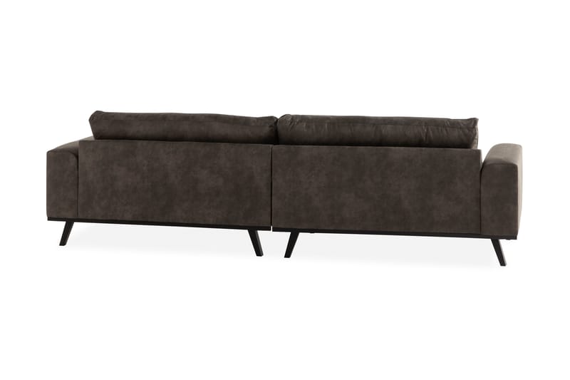 Copenhagen 4-seters Sofa i Kunstlær - Mørk grå - Møbler - Sofaer - Skinnsofaer