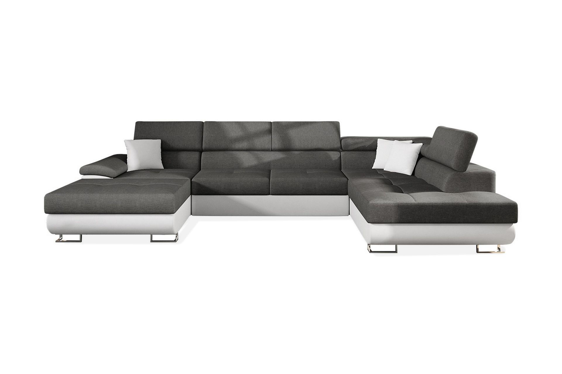 Cotere Hjørnesofa Høyre - Svart - Møbler - Sofaer - Skinnsofaer
