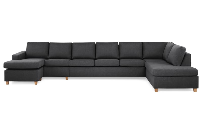 Crazy U-Sofa Gigant Høyre - Mørkegrå - U-sofa