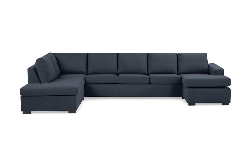 Crazy U-sofa XL Divan Høyre - Mørkeblå - U-sofa