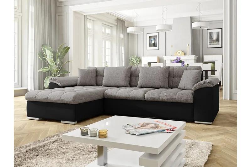 Diana Divansovesofa 280x160x76 cm - Møbler - Sofaer - Skinnsofaer