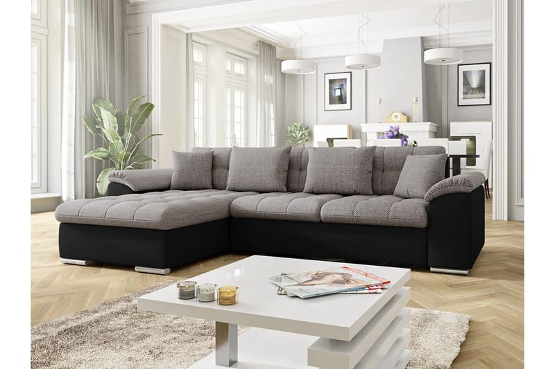 Diana Divansovesofa 280x160x76 cm - Møbler - Sofaer - Skinnsofaer