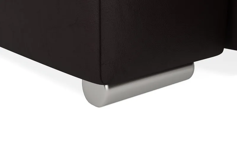 Dynir Stor Hjørnesovesofa Divan med Oppbevaring Venstre 350 cm bred - Beige / Brun - Møbler - Sofaer - Skinnsofaer