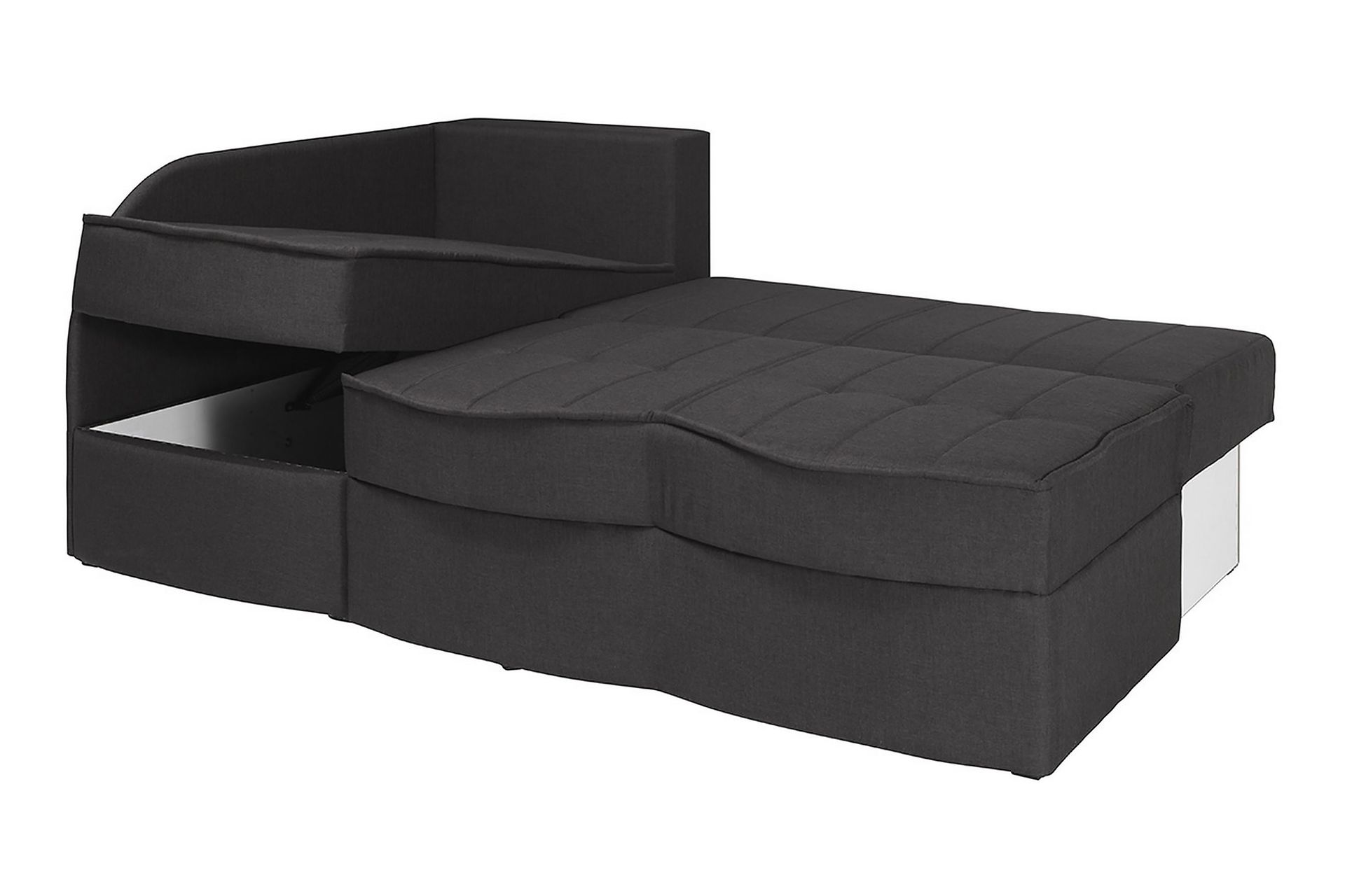 Frestelsens Hjørnesovesofa 203x143x79 cm - Møbler - Sofaer - Skinnsofaer