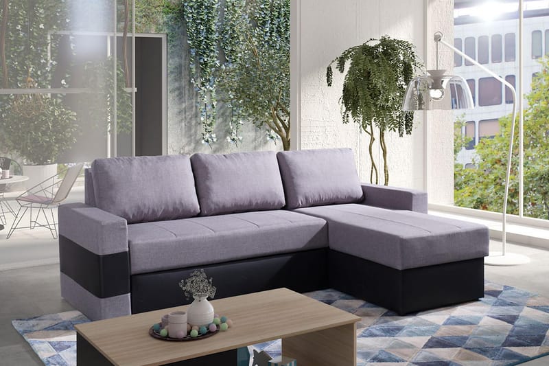 Gordia Divansovesofa 234x82x156 cm - Sovesofaer - Sovesofa divan - Skinnsofaer