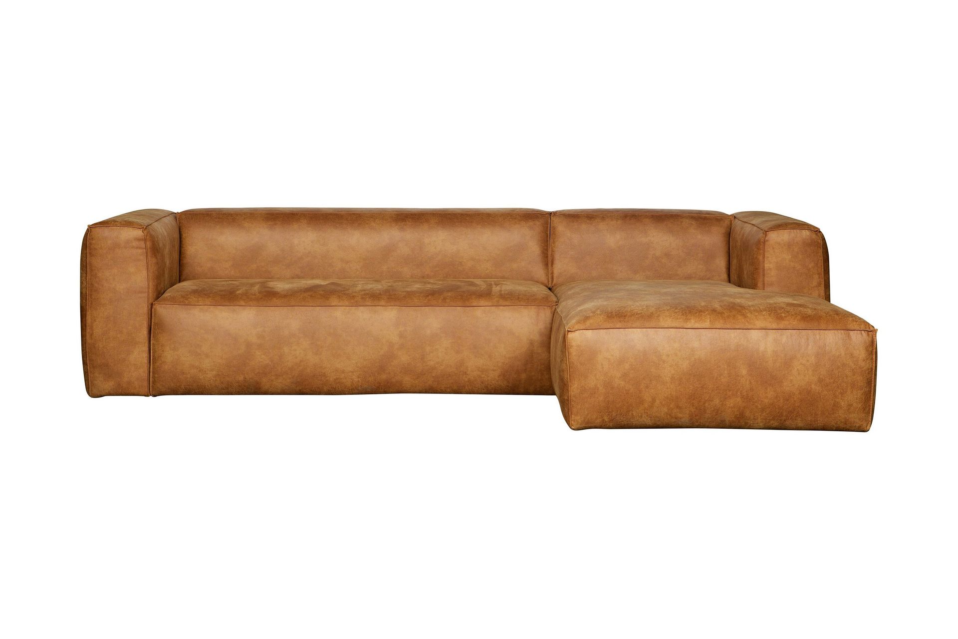 Harlow Divan sofa Høyre Ekte lær - Cognac