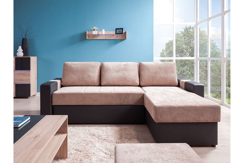 Keisha Divansovesofa - Sovesofaer - Sovesofa divan - Skinnsofaer