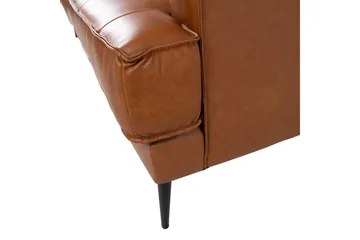 Leo Sofa Lysebrun - Møbler - Sofaer - Skinnsofaer