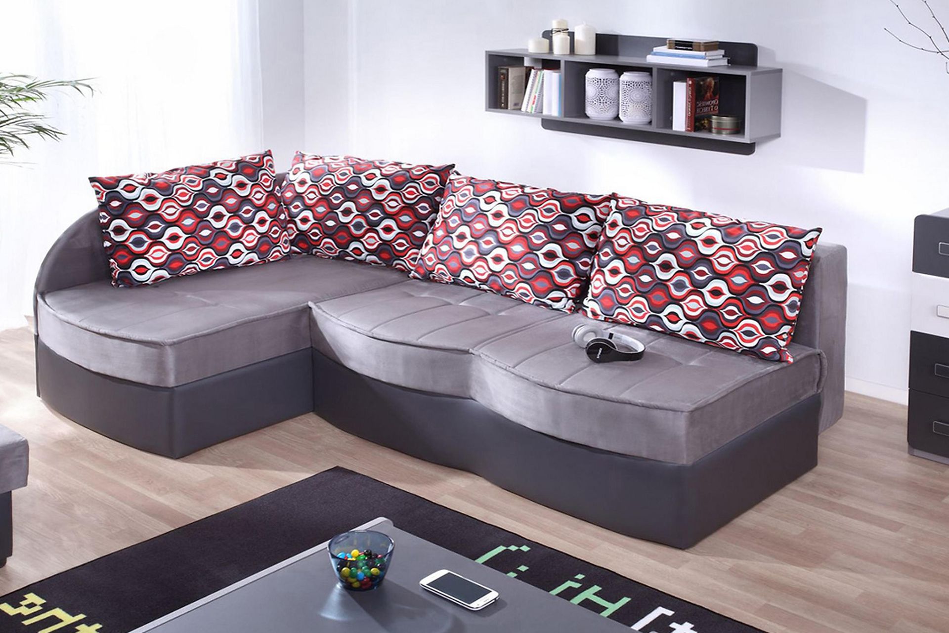 Lido Hjørnesovesofa 202x145x86 cm - Møbler - Sofaer - Sovesofaer