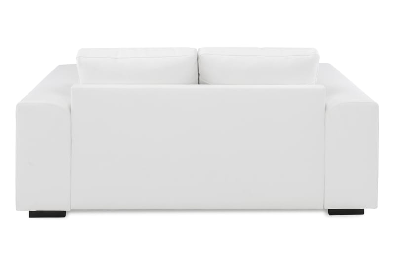 Link 2-seters Sofa i Kunstlær - Hvit - Møbler - Sofaer - Skinnsofaer