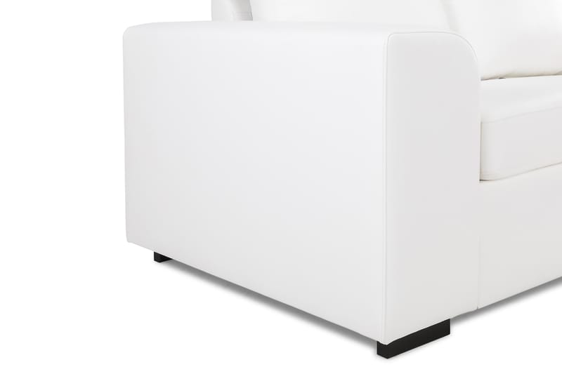Link 2-seters Sofa i Kunstlær - Hvit - Møbler - Sofaer - Skinnsofaer