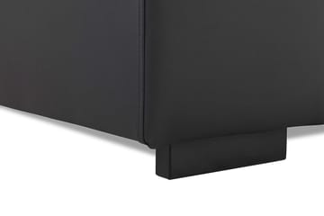 Link 2-seters Sofa i Kunstlær - Svart - Møbler - Sofaer - Skinnsofaer