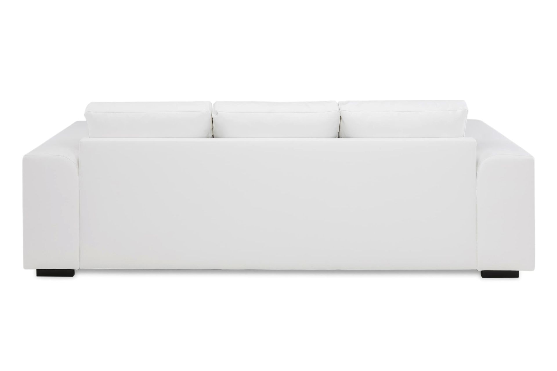 Link 3-seters Sofa i Kunstlær - Hvit - Møbler - Sofaer - Sofa 3 seter