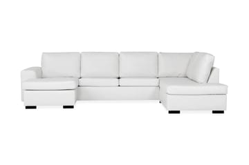 Link 5-seters Høyrevendt U-formet X-Large Sofa med Divan og Sjeselong i Stoff