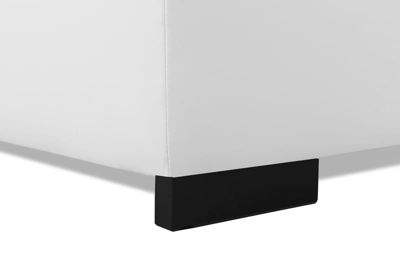 Link 5-seters Høyrevendt U-formet X-Large Sofa med Divan og Sjeselong i Stoff - Hvit - Møbler - Sofaer - Skinnsofaer