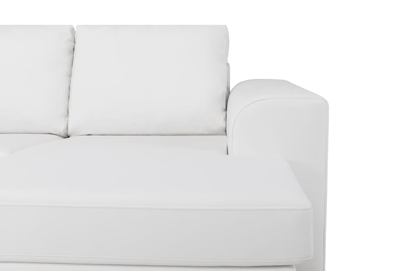 Link 5-seters Venstrevendt U-formet XX-Large Sofa med Divan og Sjeselong i Stoff - Hvit - Møbler - Sofaer - Skinnsofaer