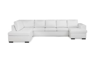 Link 5-seters Venstrevendt U-formet XX-Large Sofa med Divan og Sjeselong i Stoff