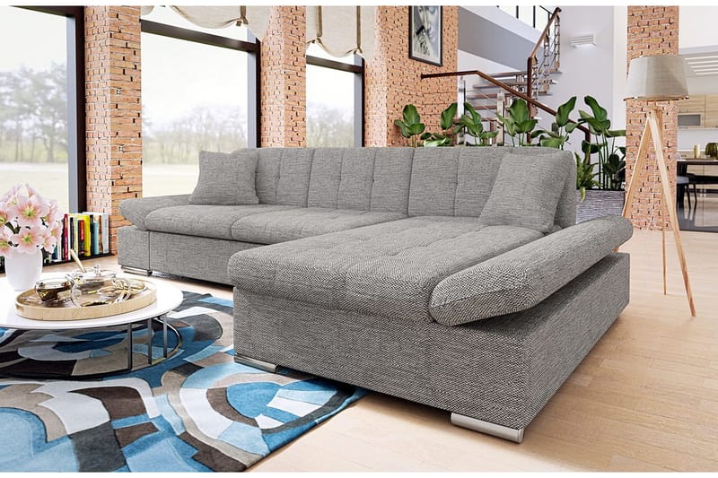 Malwi Divansovesofa 278x162x76 cm - Møbler - Sofaer - Skinnsofaer