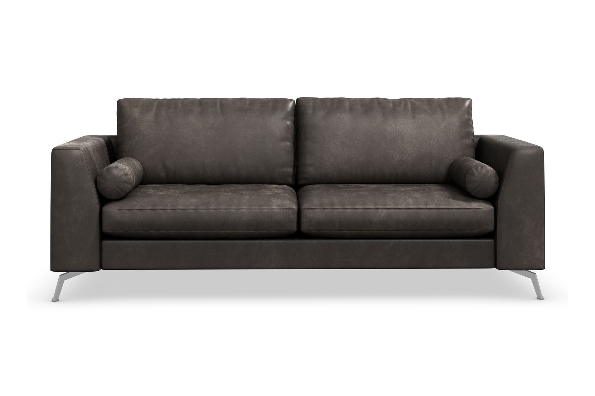 Ocean Lyx 3-seter Sofa i Kunstlær - Svart - Møbler - Sofaer - Skinnsofaer