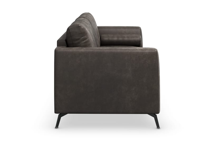 Ocean Lyx 3-seter Sofa i Kunstlær - Svart - Møbler - Sofaer - 2 seter sofa