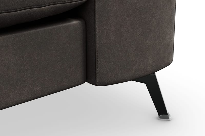 Ocean Lyx 3-seter Sofa i Kunstlær - Svart - Møbler - Sofaer - 2 seter sofa