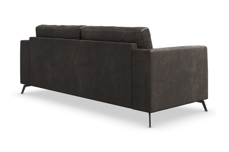 Ocean Lyx 3-seter Sofa i Kunstlær - Svart - Møbler - Sofaer - 2 seter sofa