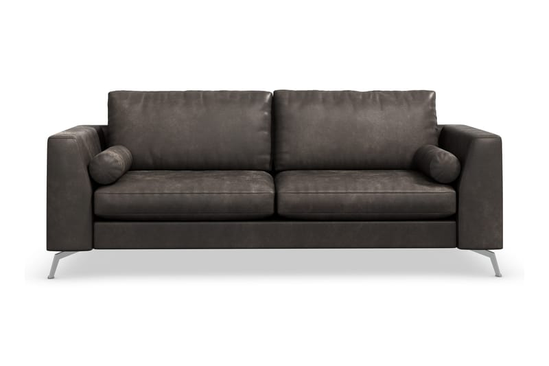Ocean Lyx 3-seter Sofa i Kunstlær - Svart - Møbler - Sofaer - 2 seter sofa