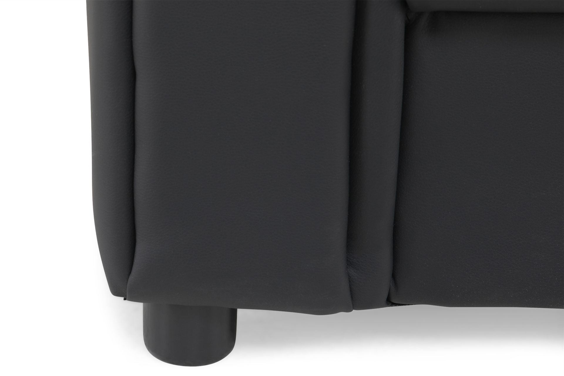 Salvador 2-seter Sofa Kunstlær - Svart/Kunstlær - Møbler - Sofaer - Skinnsofaer
