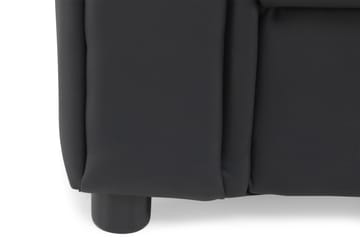 Salvador 2-seter Sofa Kunstlær - Svart/Kunstlær - Møbler - Sofaer - Skinnsofaer