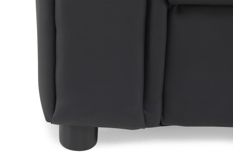 Salvador 2-seter Sofa Kunstlær - Svart/Kunstlær - Møbler - Sofaer - Skinnsofaer