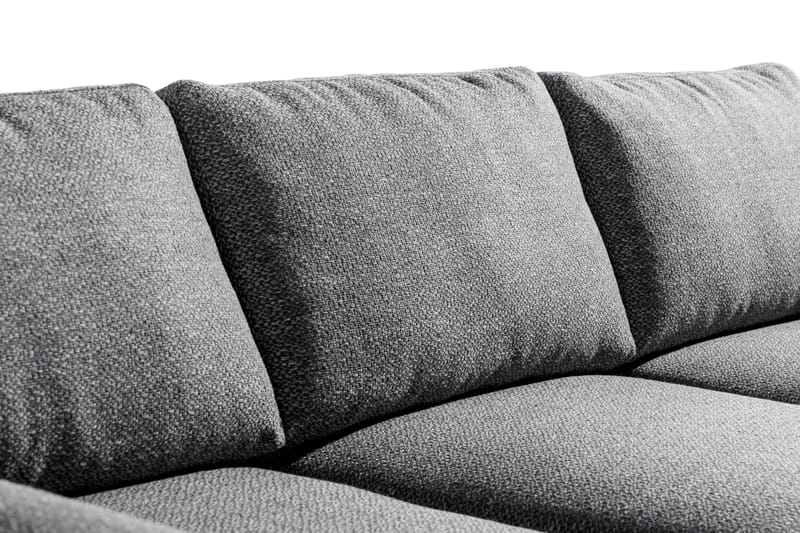 Skonsam 3-seter Sofa - Mørkegrå - 2 seter sofa