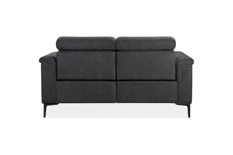 Sofa 2-seter Lund Antrasitt, Belfast-stoff, Elektrisk recliner - Antrasitt, Belfast-stoff, Elektrisk recliner - Møbler - Sofaer - Reclinersofaer - 2 seters kinosofa & reclinersofa