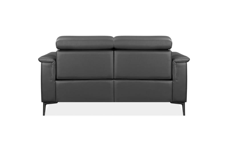 Sofa 2-seter Lund Grå, PU, Elektrisk recliner - Grå, PU, Elektrisk recliner - Møbler - Sofaer - Reclinersofaer