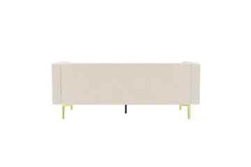 Sofa 2-seter Marseille Elfenben - Elfenben - Møbler - Sofaer - Fløyel sofaer