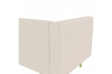 Sofa 2-seter Marseille Elfenben - Elfenben - Møbler - Sofaer - Fløyel sofaer