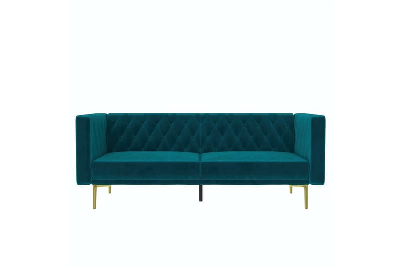 Sofa 2-seter Marseille Smaragdgrønn - Smaragdgrønn - Møbler - Sofaer - Fløyel sofaer