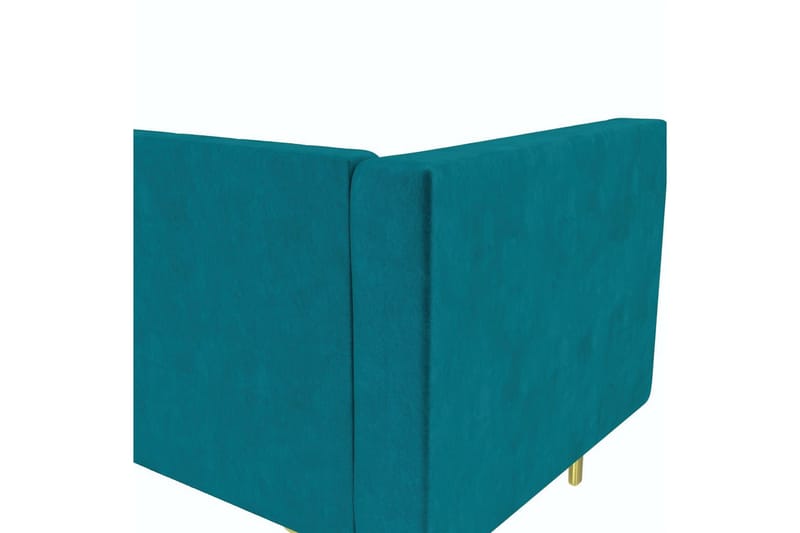 Sofa 2-seter Marseille Smaragdgrønn - Smaragdgrønn - Møbler - Sofaer - Fløyel sofaer
