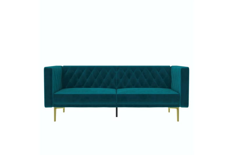 Sofa 2-seter Marseille Smaragdgrønn - Smaragdgrønn - Møbler - Sofaer - Fløyel sofaer