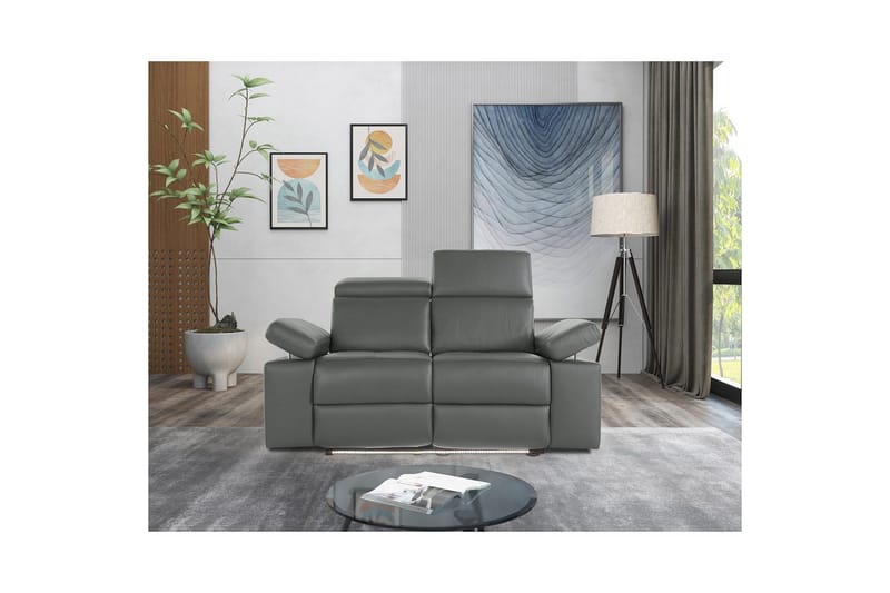 Sofa 2-seter Rayland Lær/PU - Lær/PU - Møbler - Sofaer - Skinnsofaer