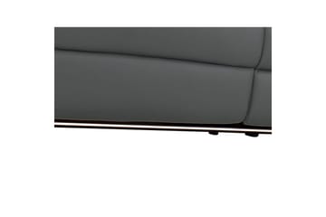 Sofa 2-seter Pareli Grå, Lær/PU, Manuell hvilestol - Grå, Lær/PU, Manuell hvilestol - Møbler - Sofaer - Skinnsofaer