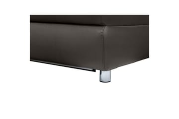 Sofa 2-seter Pareli Brun, Lær/PU, Manuell hvilestol - Brun, Lær/PU, Manuell hvilestol - Møbler - Sofaer - Skinnsofaer