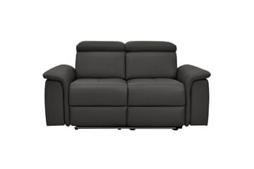 Sofa 2-seter Pareli Brun, PU, Manuell hvilestol - Brun, PU, Manuell hvilestol - Møbler - Sofaer - Reclinersofaer - 2 seters kinosofa & reclinersofa